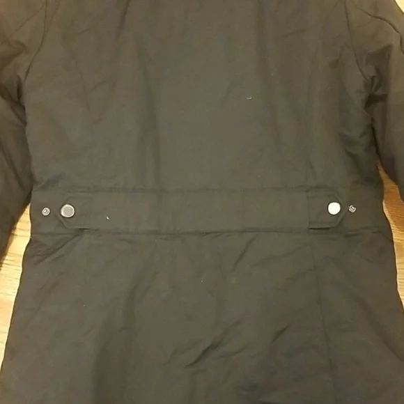 Madison Black Ski Jacket with Faux Fur Hood - Picture 14 of 15